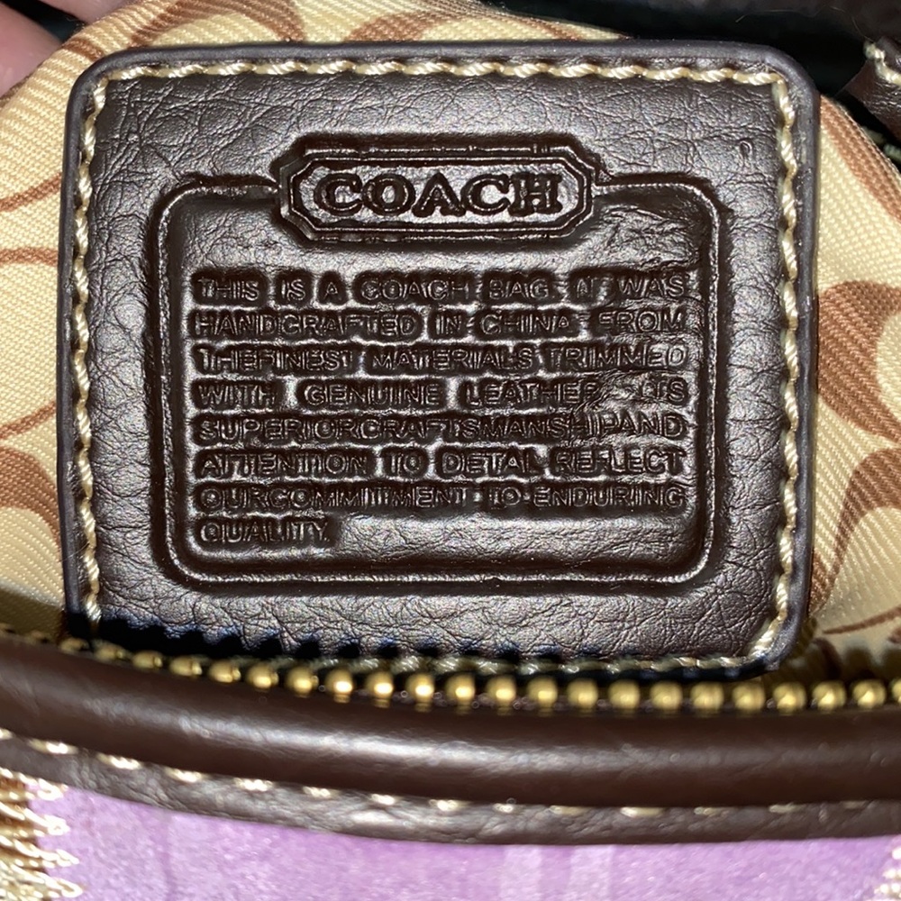 Coach patchwork purse - Picture 3 of 8